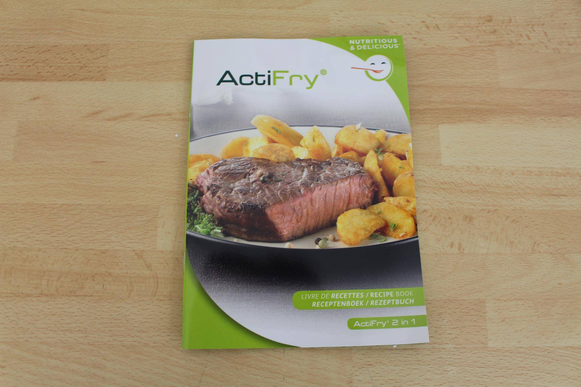 Tefal Actifry 2in1 Rezeptheft